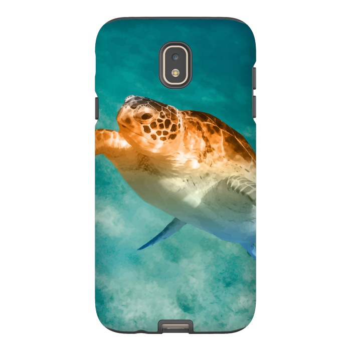 Galaxy J7 StrongFit Turtle by Creativeaxle