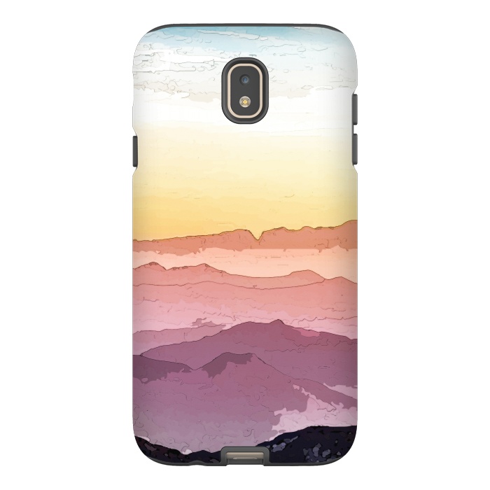Galaxy J7 StrongFit Mountain Waves by Creativeaxle