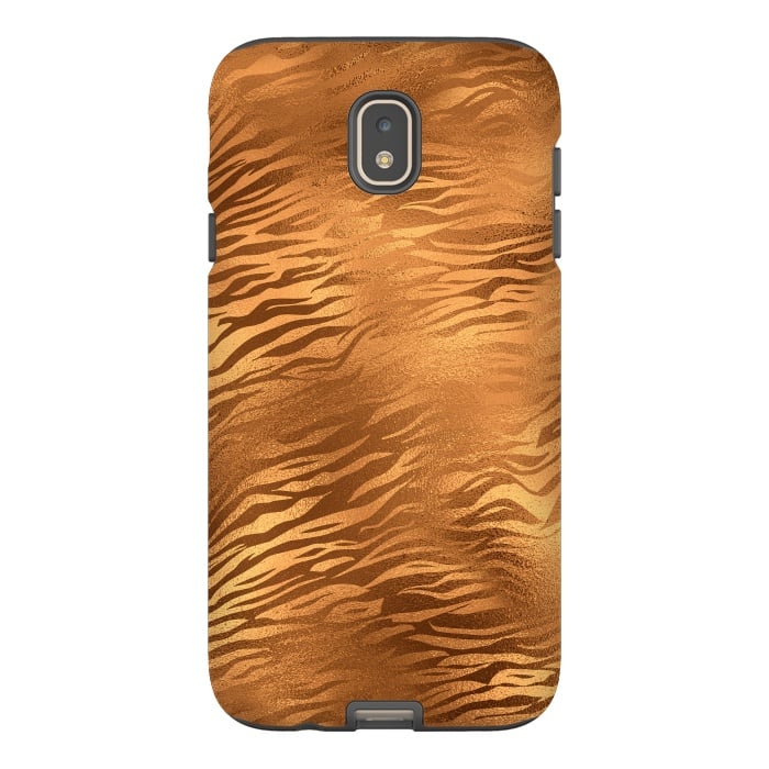 Galaxy J7 StrongFit Copper Tiger Fur by  Utart