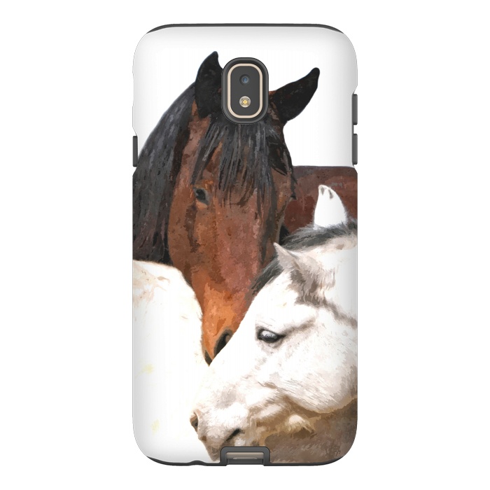 Galaxy J7 StrongFit Horses in Love by Alemi