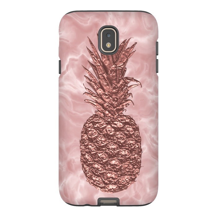 Galaxy J7 StrongFit Precious Pineapple Blush Rosegold by Andrea Haase