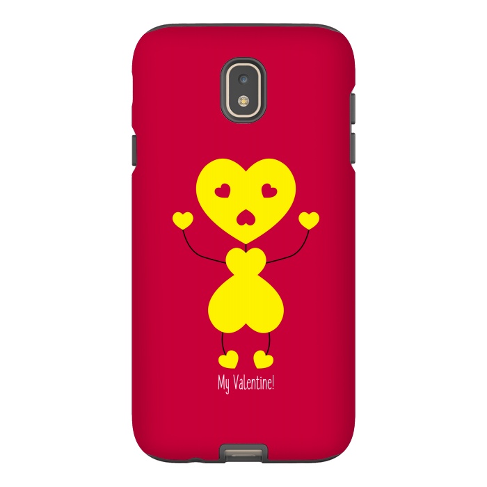 Galaxy J7 StrongFit bee my valentine by TMSarts