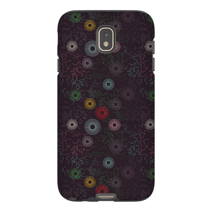 Galaxy J7 StrongFit ceramic floral  by TMSarts