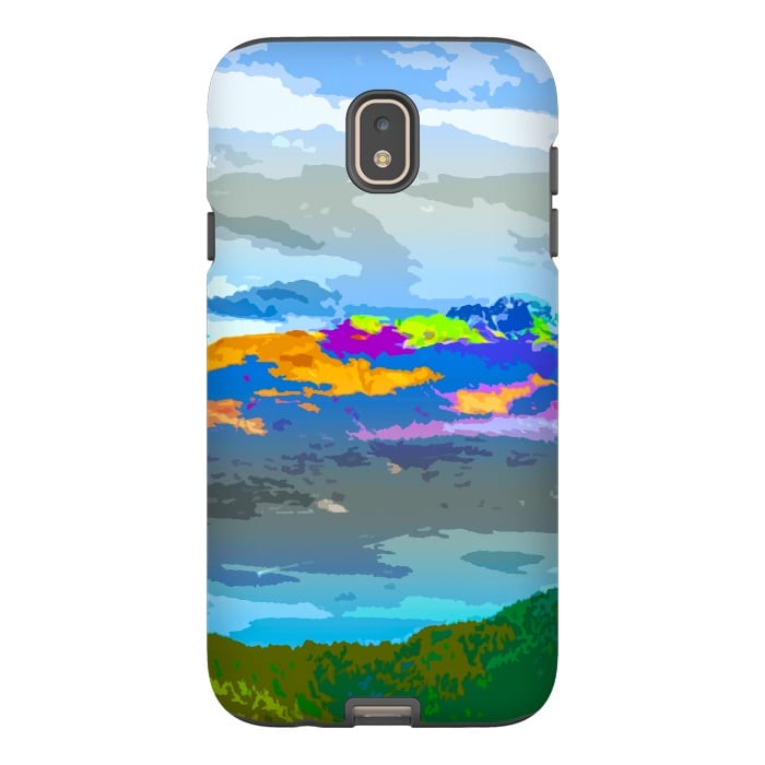 Galaxy J7 StrongFit Mountain Color by Creativeaxle