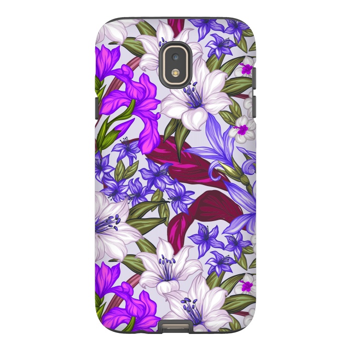 Galaxy J7 StrongFit lilies flowers happy for you by ArtsCase