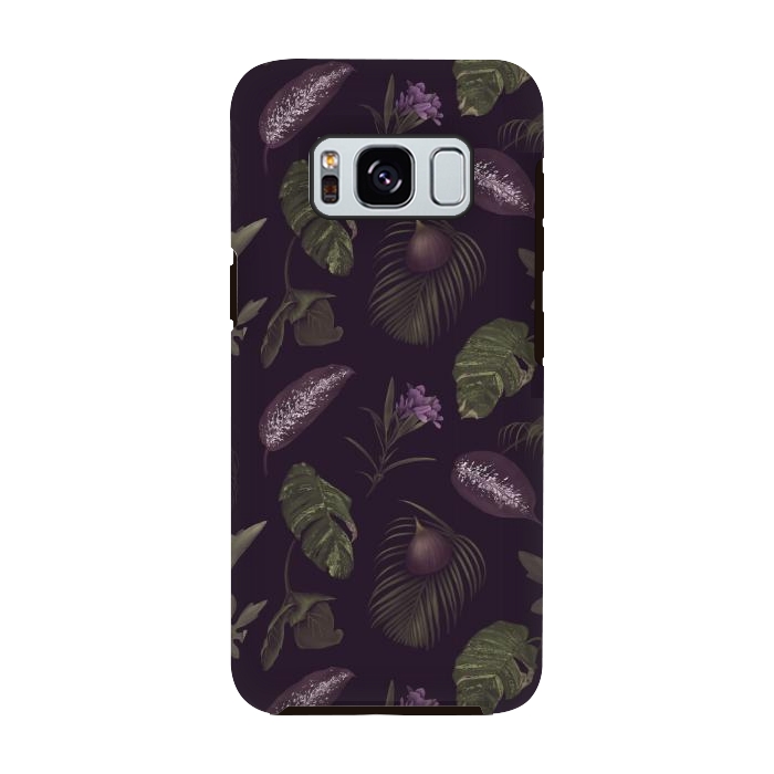 Galaxy S8 StrongFit Tropical Figs by Tishya Oedit