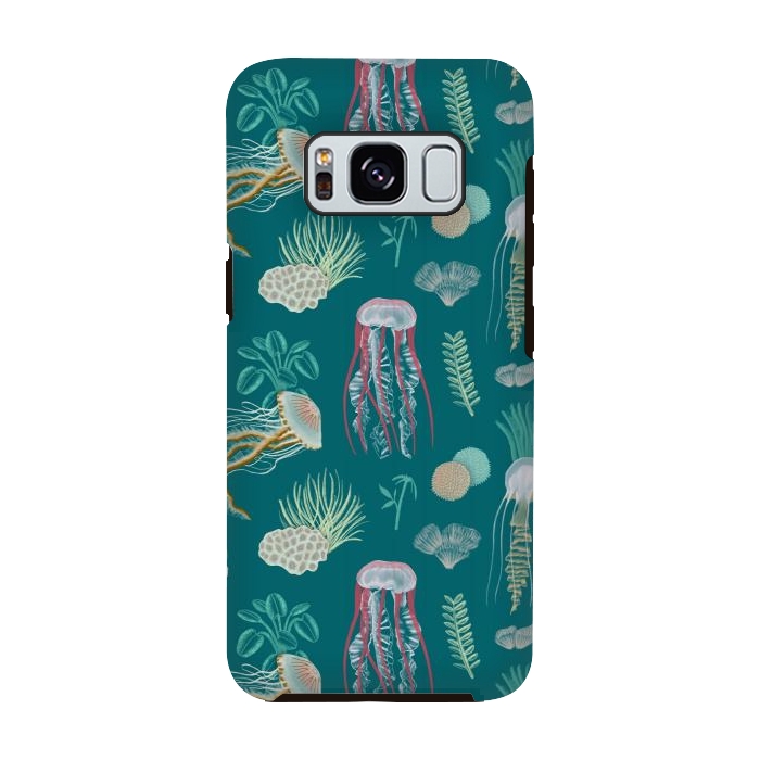 Galaxy S8 StrongFit Jellyfish by Tishya Oedit