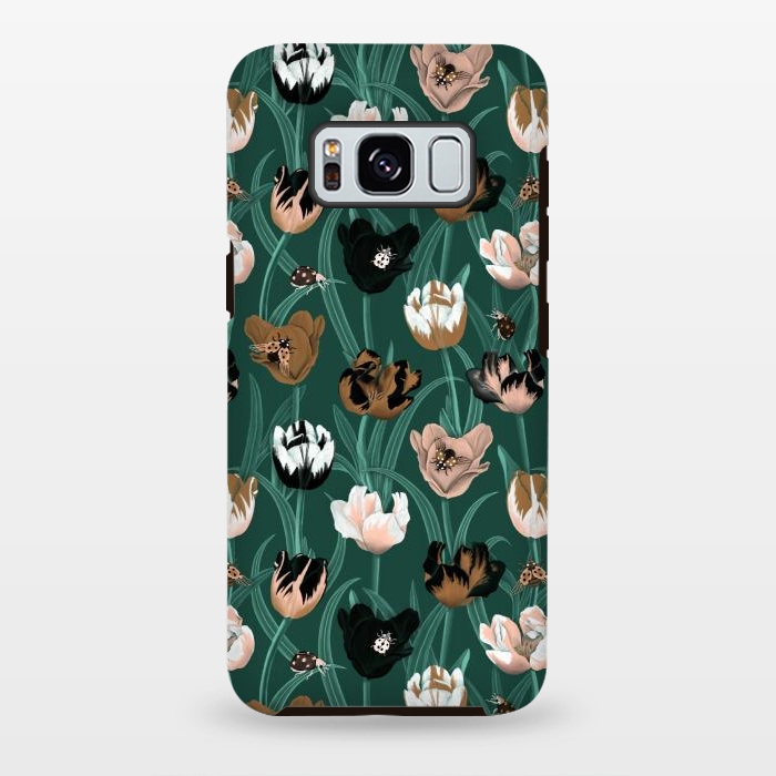 Galaxy S8 plus StrongFit Tulips by Tishya Oedit