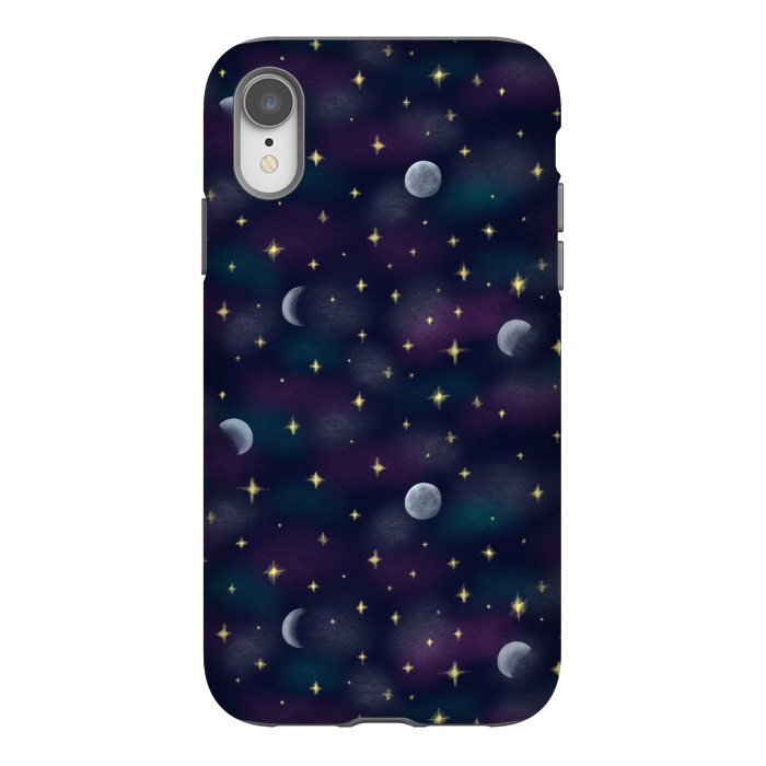 iPhone Xr StrongFit Galaxy Sky by Tishya Oedit