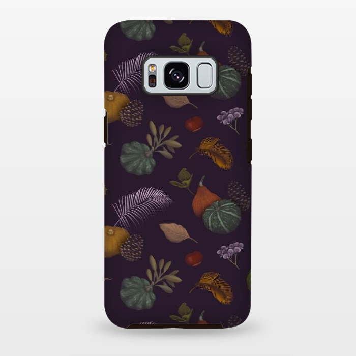 Galaxy S8 plus StrongFit Fall Pumpkins by Tishya Oedit