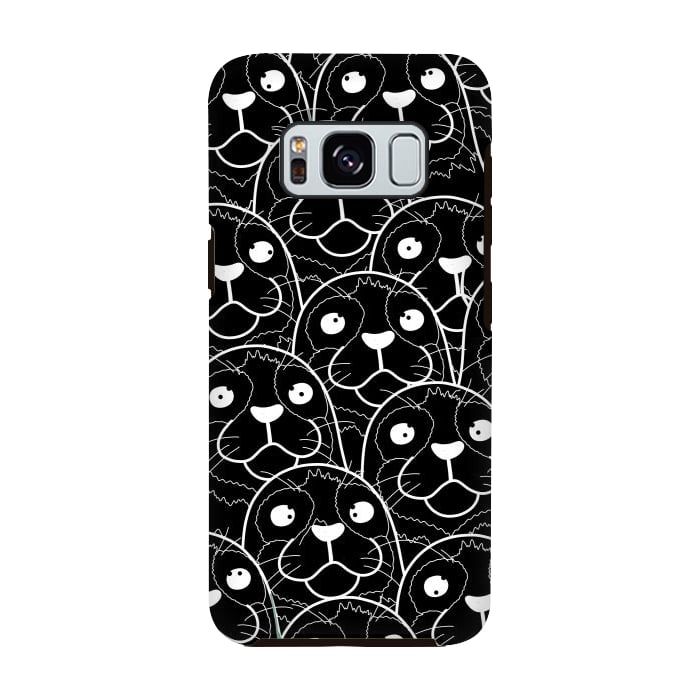 Galaxy S8 StrongFit Crazy seals by Steve Wade (Swade)
