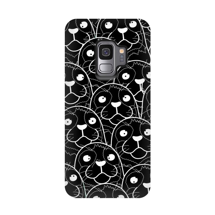 Galaxy S9 StrongFit Crazy seals by Steve Wade (Swade)