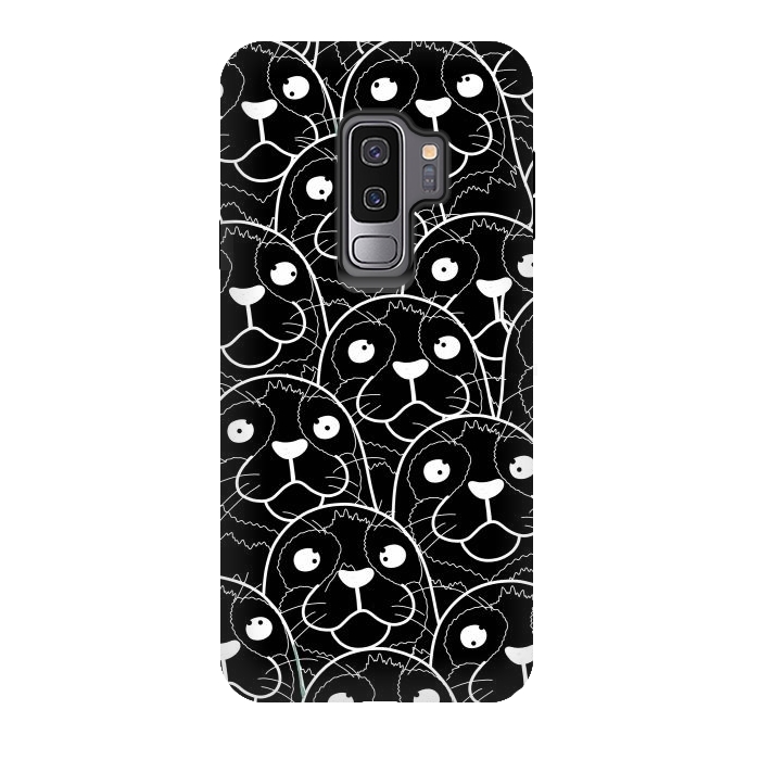 Galaxy S9 plus StrongFit Crazy seals by Steve Wade (Swade)