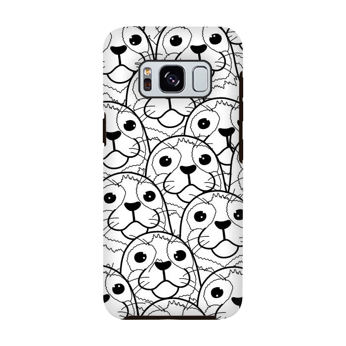 Galaxy S8 StrongFit Crazy seals 2 by Steve Wade (Swade)