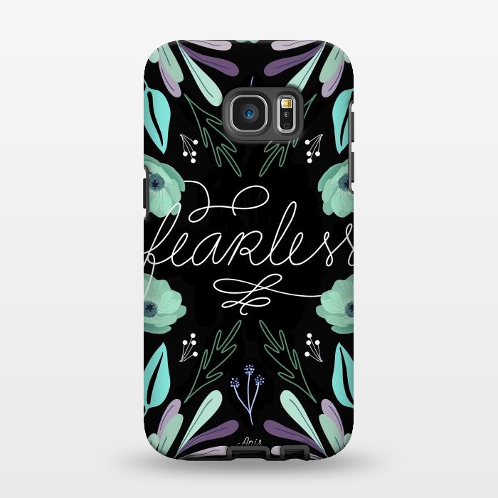 Galaxy S7 EDGE StrongFit Fearless by Anis Illustration