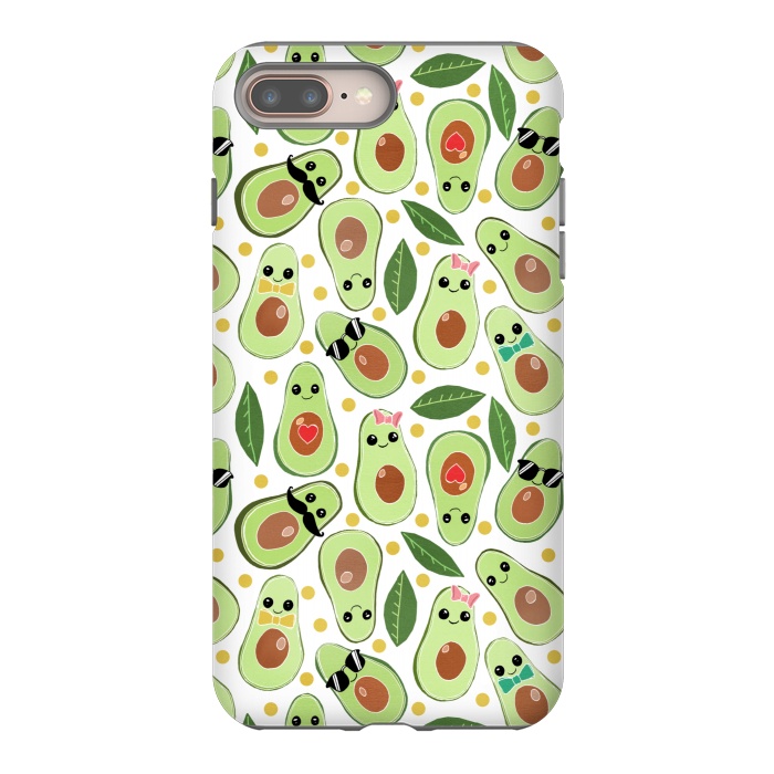 iPhone 7 plus StrongFit Stylish Avocados by Tangerine-Tane