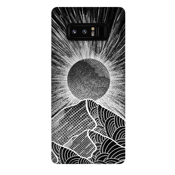 Galaxy Note 8 StrongFit As a sun burst by Steve Wade (Swade)