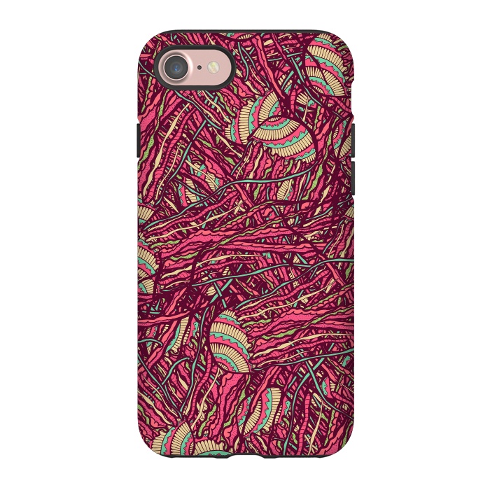 iPhone 7 StrongFit Jellyfish jungle by Steve Wade (Swade)