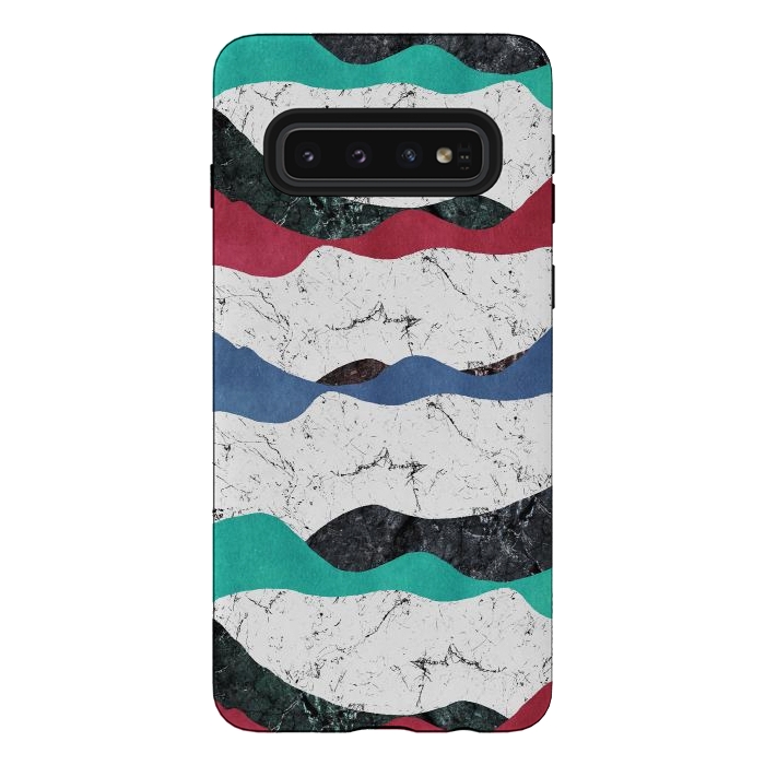 Galaxy S10 StrongFit Marble hills and rocks by Steve Wade (Swade)