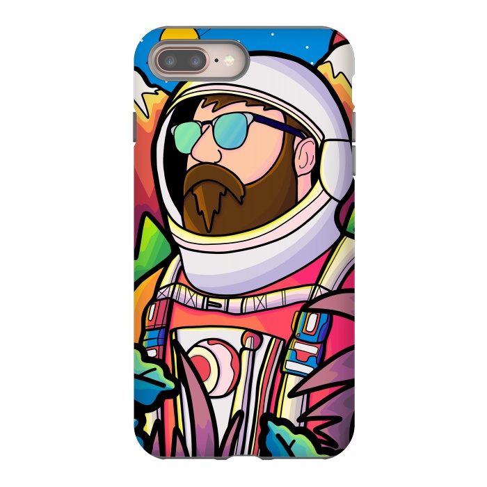 iPhone 7 plus StrongFit The astronaut explorer by Steve Wade (Swade)