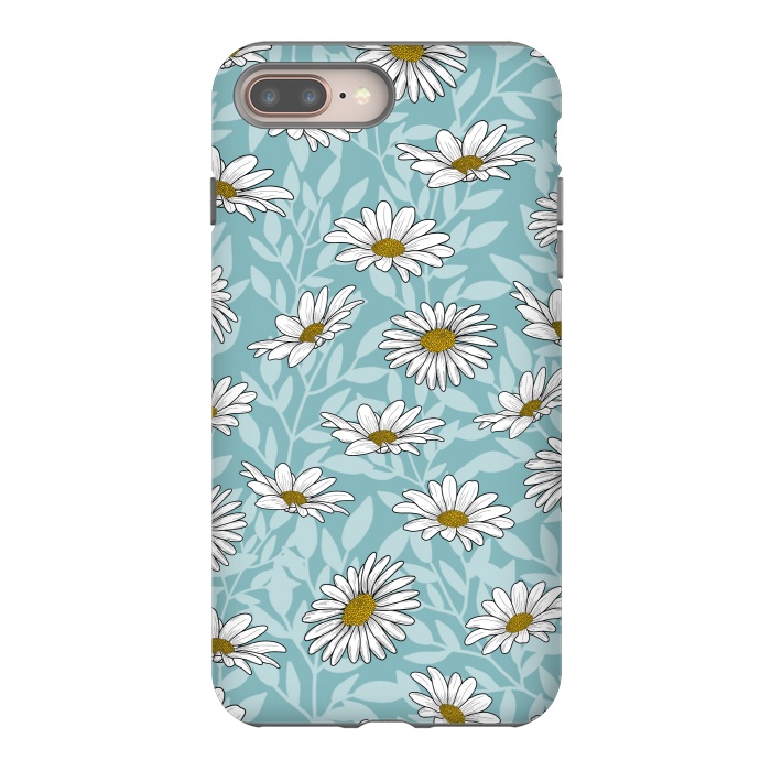 iPhone 7 plus StrongFit Daisy pattern by Jms