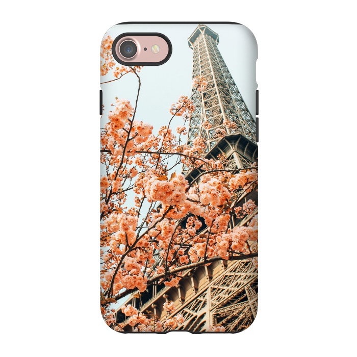 iPhone 7 StrongFit Paris in Spring | Travel Photography Eifel Tower | Wonder Building Architecture Love by Uma Prabhakar Gokhale