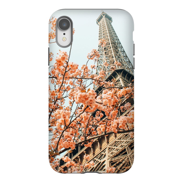 iPhone Xr StrongFit Paris in Spring | Travel Photography Eifel Tower | Wonder Building Architecture Love by Uma Prabhakar Gokhale