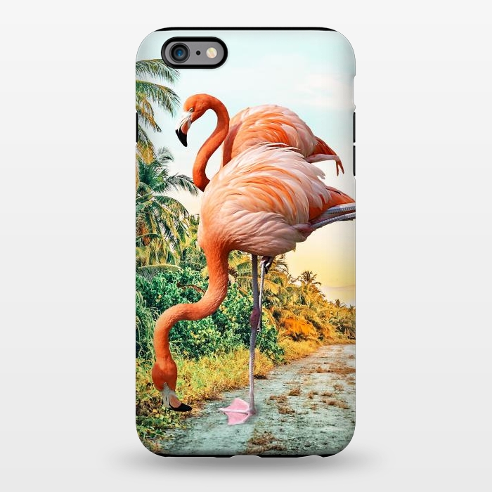 iPhone 6/6s plus StrongFit Flamingo Vacay by Uma Prabhakar Gokhale