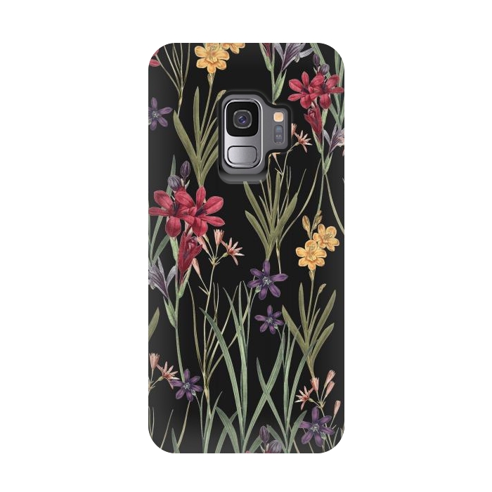 Galaxy S9 StrongFit Dark Bloom by Zala Farah