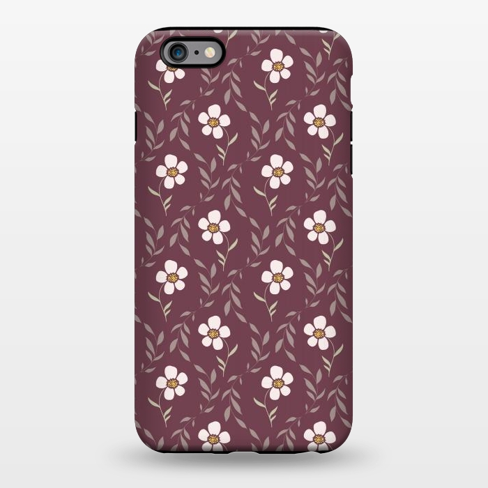 iPhone 6/6s plus StrongFit Effloresce - Purple by Melissa Lee