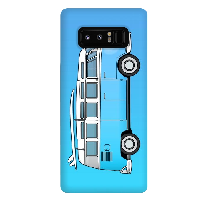 Galaxy Note 8 StrongFit Van Life - Blue by Mitxel Gonzalez