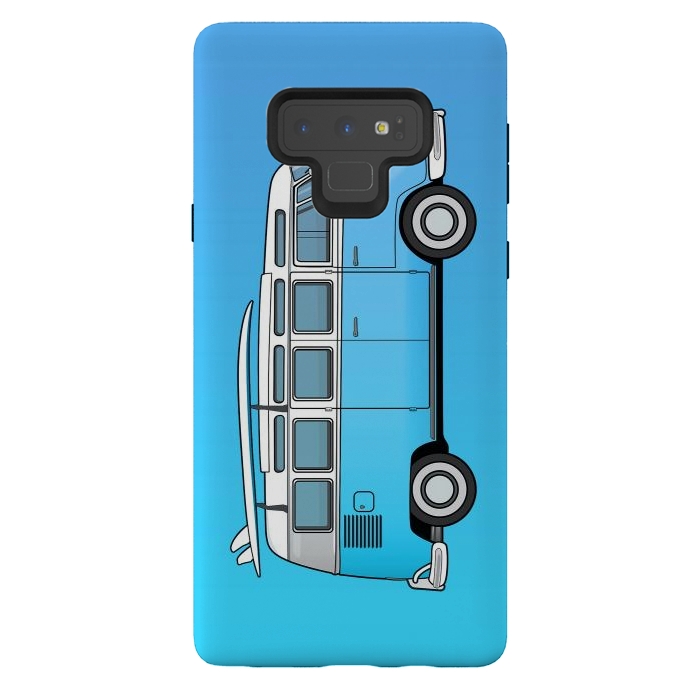 Galaxy Note 9 StrongFit Van Life - Blue by Mitxel Gonzalez