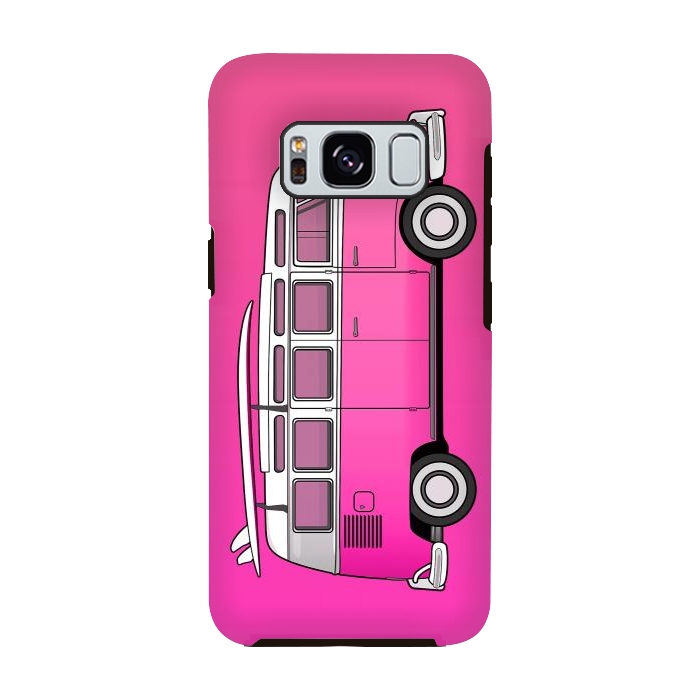 Galaxy S8 StrongFit Van Life - Pink by Mitxel Gonzalez