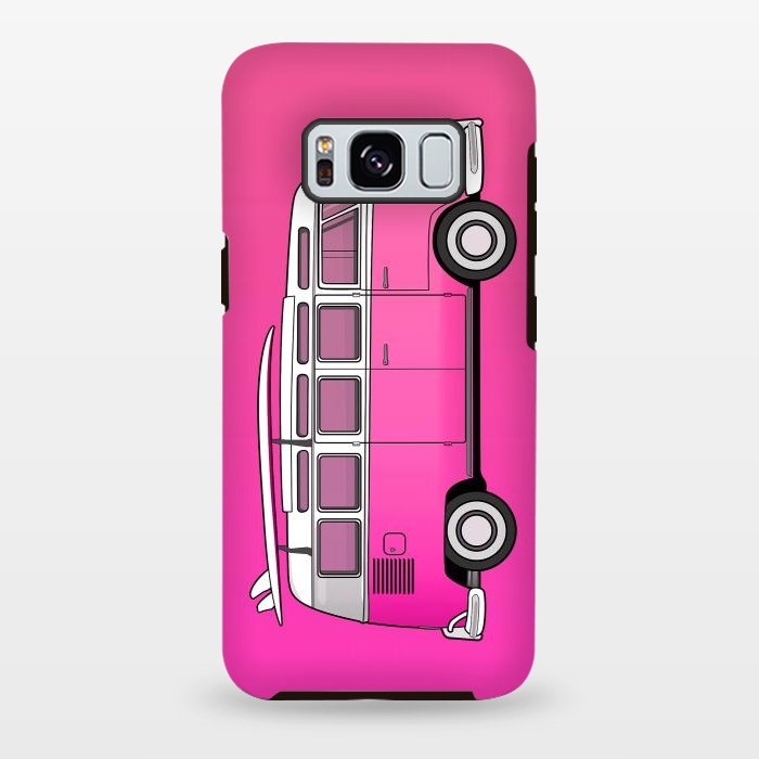 Galaxy S8 plus StrongFit Van Life - Pink by Mitxel Gonzalez