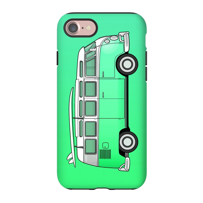 iPhone 7 StrongFit Van Life - Green by Mitxel Gonzalez