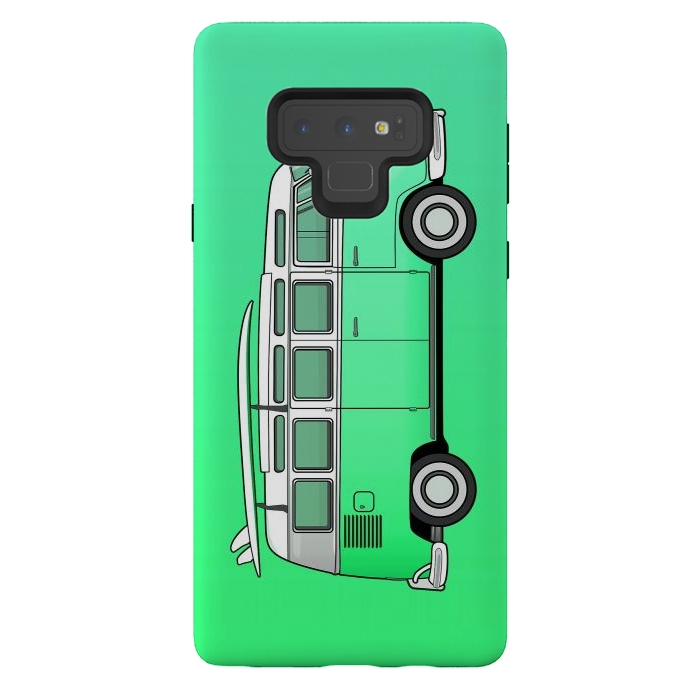 Galaxy Note 9 StrongFit Van Life - Green by Mitxel Gonzalez