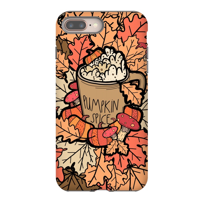 iPhone 7 plus StrongFit Pumpkin Spice  by Steve Wade (Swade)
