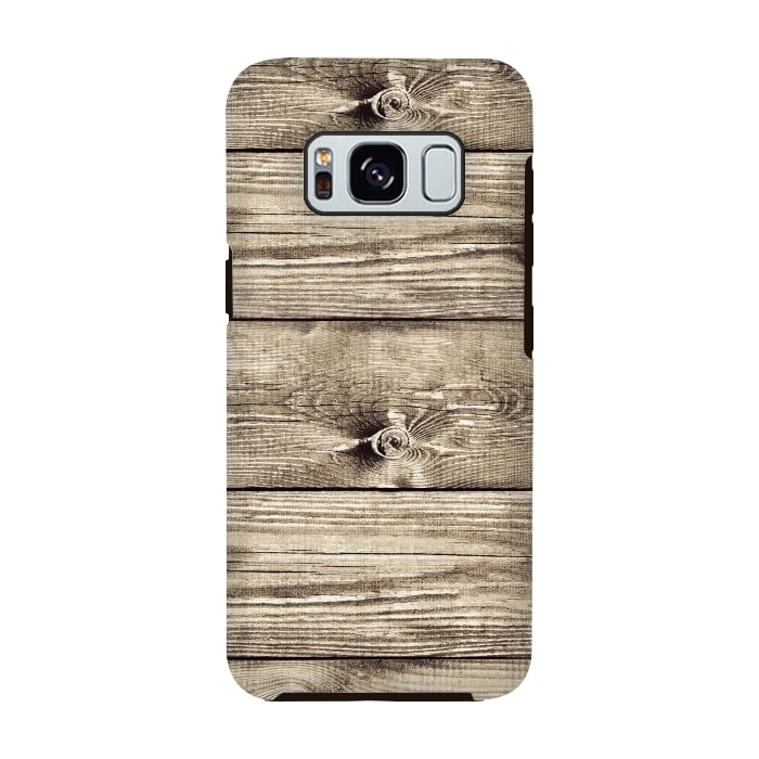 Galaxy S8 StrongFit wood iii by haroulita