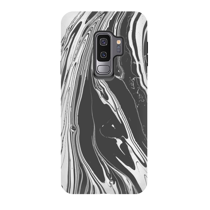 Galaxy S9 plus StrongFit bw marble x by haroulita