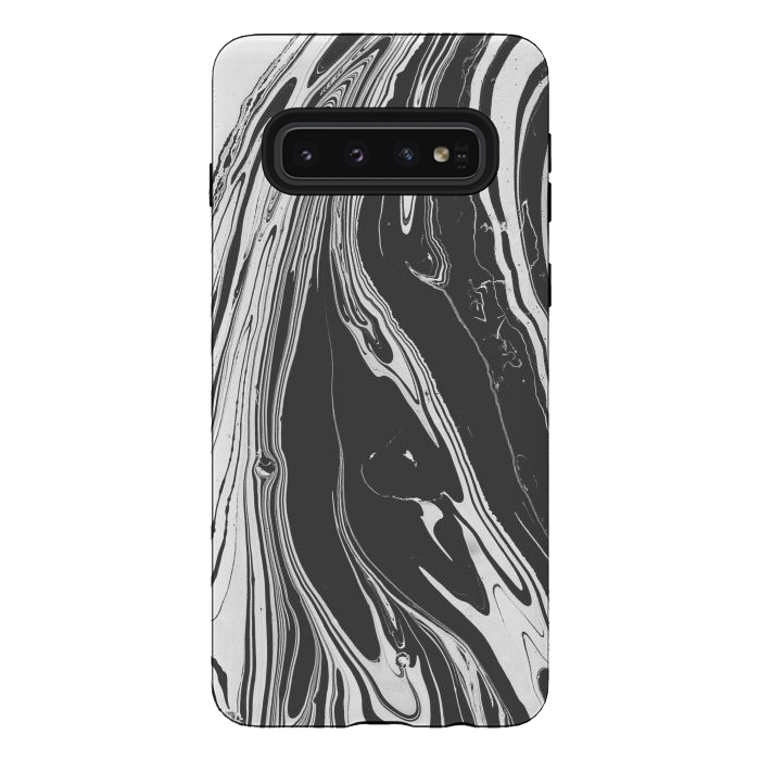 Galaxy S10 StrongFit bw marble x by haroulita