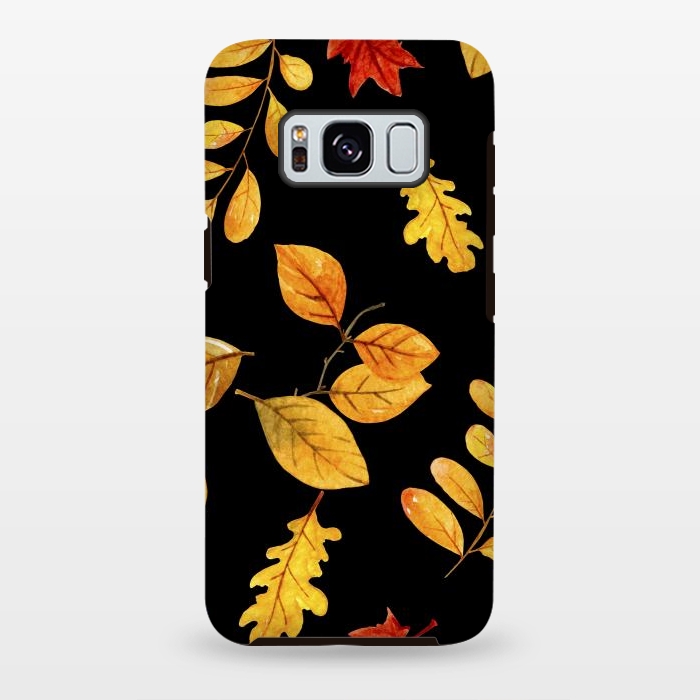 Galaxy S8 plus StrongFit fall leaves x by haroulita