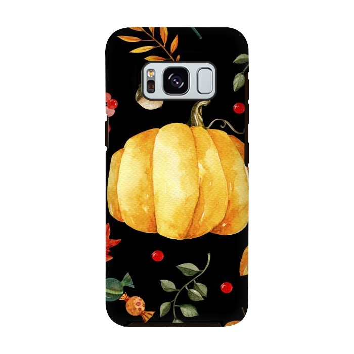 Galaxy S8 StrongFit pumpkin season by haroulita