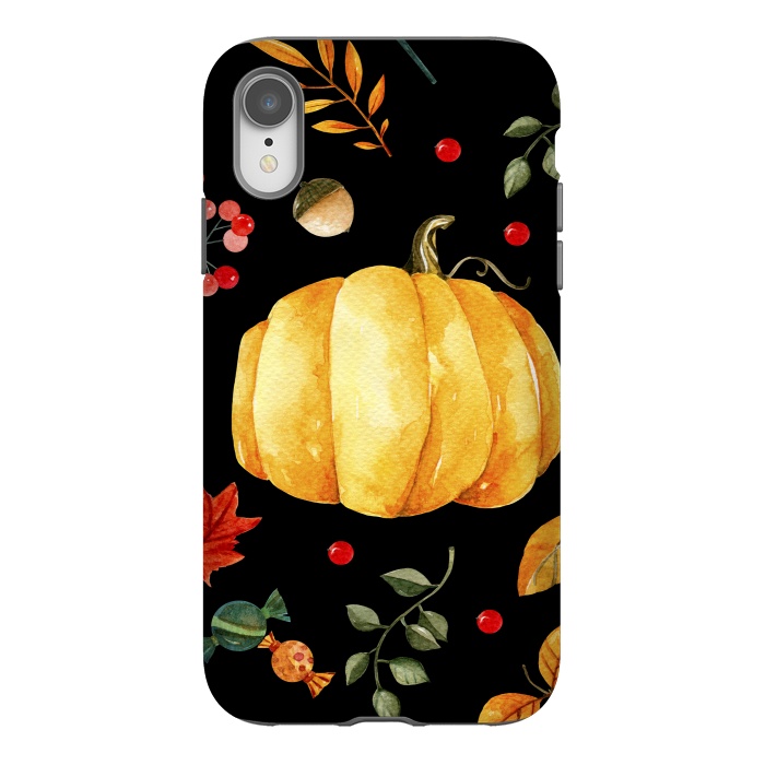 iPhone Xr StrongFit pumpkin season by haroulita