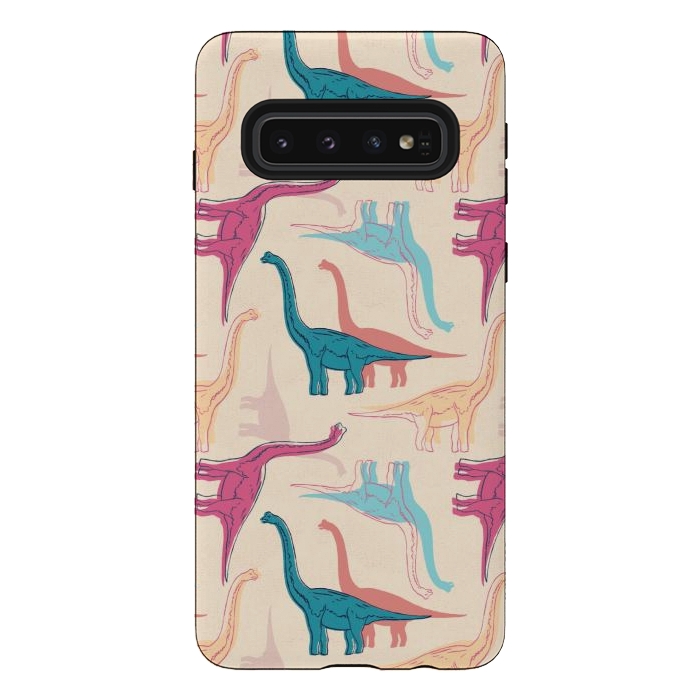 Galaxy S10 StrongFit Rubberneckers by Melissa Lee