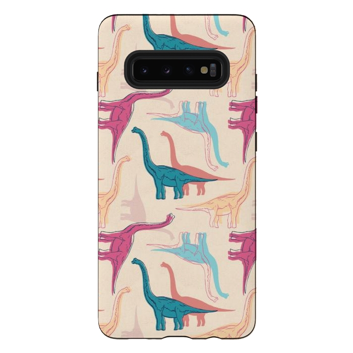 Galaxy S10 plus StrongFit Rubberneckers by Melissa Lee