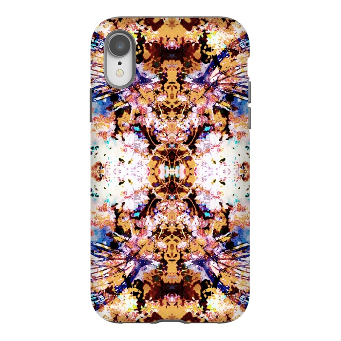 iPhone Xr StrongFit Painted butterfly wings and flower petals by Oana 