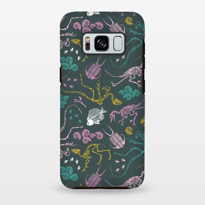 Galaxy S8 plus StrongFit Dinosaurs by Tishya Oedit