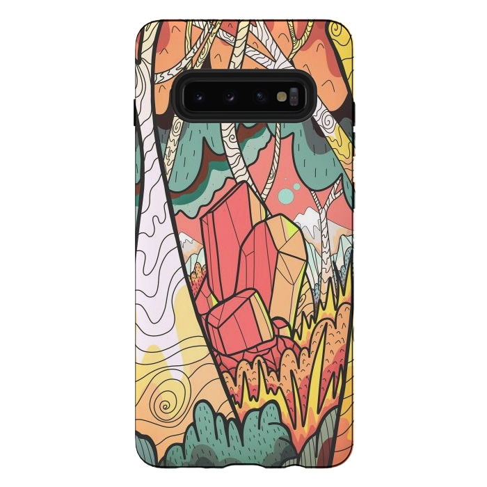 Galaxy S10 plus StrongFit The autumn crystal by Steve Wade (Swade)