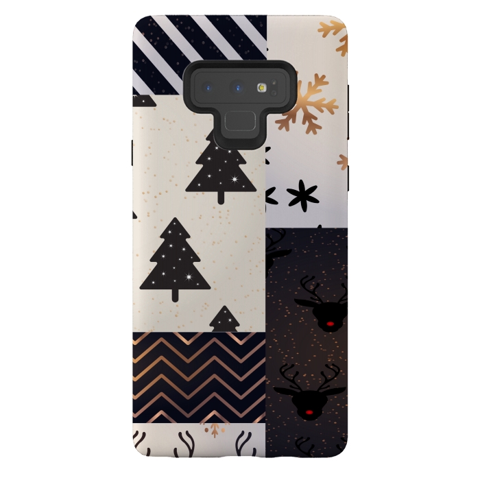Galaxy Note 9 StrongFit christmas pattern 4  by MALLIKA