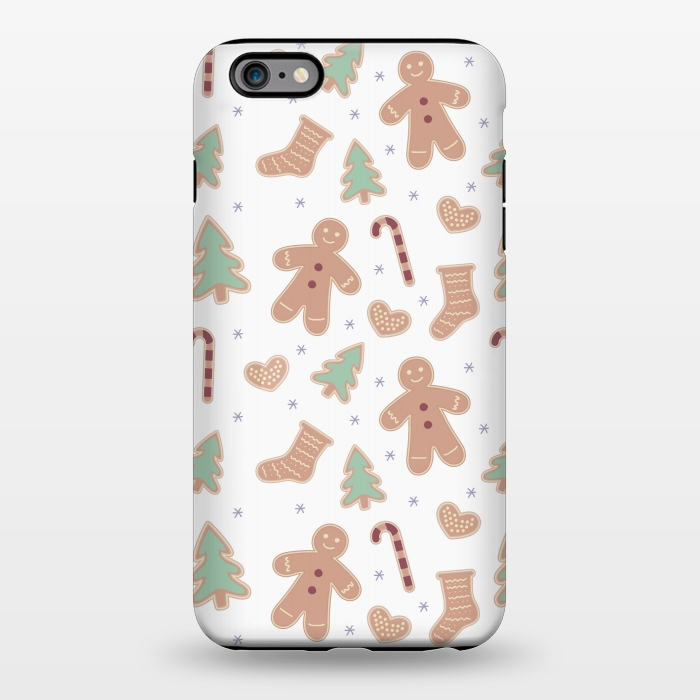 iPhone 6/6s plus StrongFit ginger bread pattern by MALLIKA